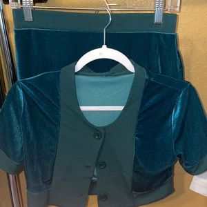 Two piece matching set